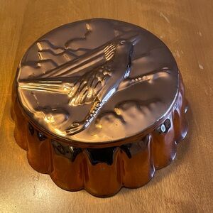 Vintage Copper Embossed Desert Mold - Road Runner